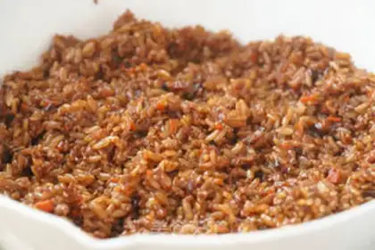 Make Powdered rice step 2