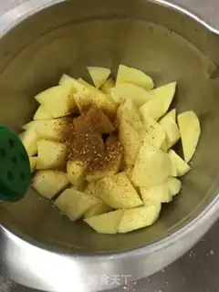 Make Air-cooked potatoes step 3