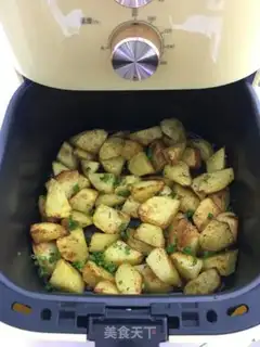 Make Air-cooked potatoes step 10