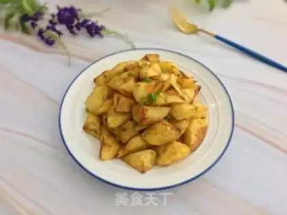 Make Air-cooked potatoes step 12