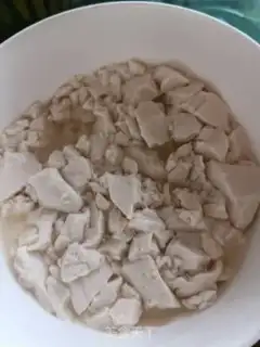 Make Spicy tofu brain step 3