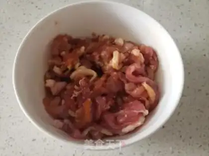 Make Lisbeth fried meat step 2