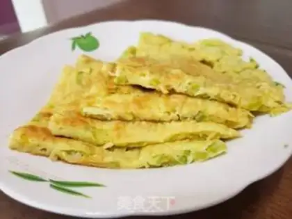 Make Porridge egg pancakes step 7