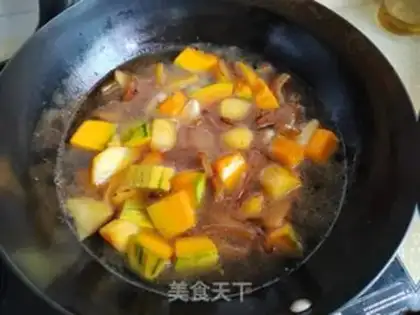 Make Pumpkin pumpkin. Potato step 6