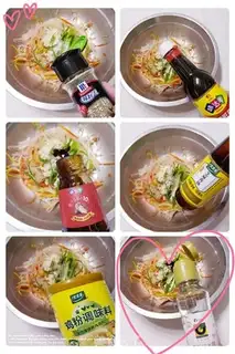 Make The green bean sprouts step 3