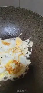 Make Fried omelet seaweed sprouts step 3