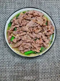 Make Wet mustard blue beef step 8