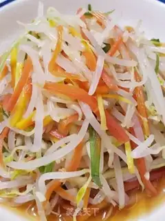 Make The green bean sprouts step 5