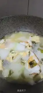 Make Fried omelet seaweed sprouts step 6