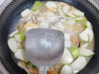 Make Smelt tofu eggs and mushroom soup step 10