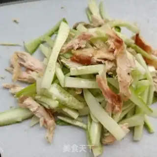 Make Chicken chest cucumber bars step 5