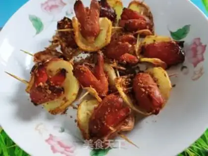 Make Potato pretzels step 6