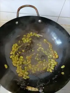 Make Purple soybeans step 3