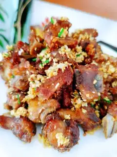 Make Garlic ribs step 21