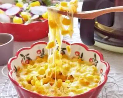 Make Milky cheese and corn step 10