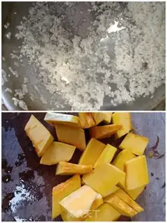Make Pumpkin porridge step 0