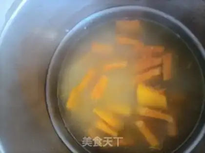 Make Pumpkin porridge step 3