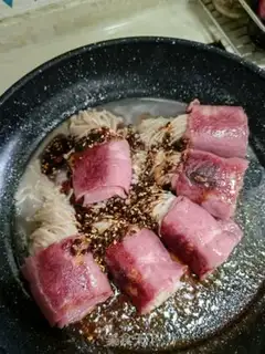 Make Bacon pins and mushrooms step 7