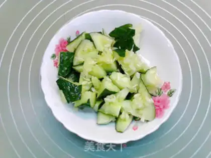 Make cucumber moor step 7