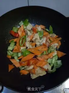 Make Carrot fried chicken step 3
