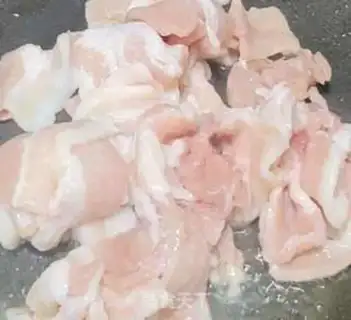 Make Fried meat step 1