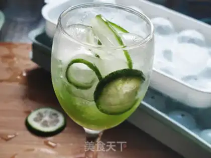 Make A cucumber with vinegar step 6