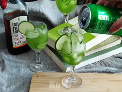 Make A cucumber with vinegar step 7