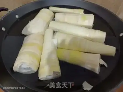 Make Cook bamboo step 1