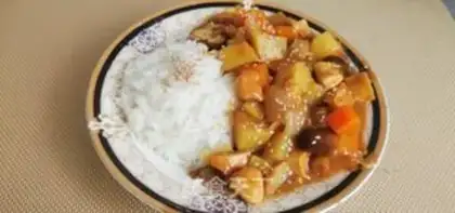 Make Curry chicken lids step 9