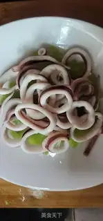 Make Squids mixed with bitter melons step 9