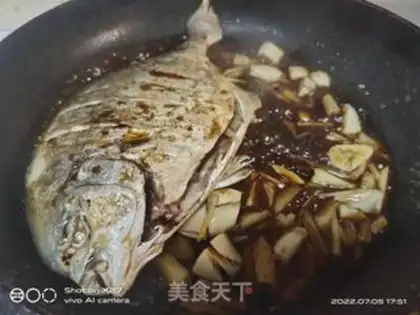 Make Red-burned mackerel step 1