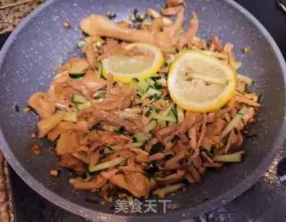 Make Lemonhand tore chicken step 5