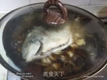 Make Red-burned mackerel step 2