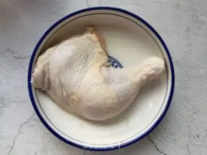 Make Pimpy lemon hand tore chicken step 0