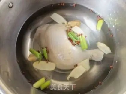 Make Pimpy lemon hand tore chicken step 2