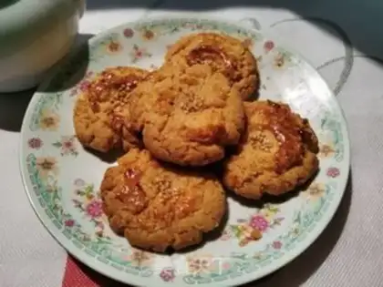 Make Air-cuttered peaches step 9