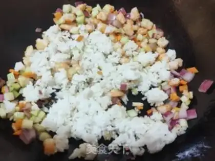 Make Shrimp rice step 6
