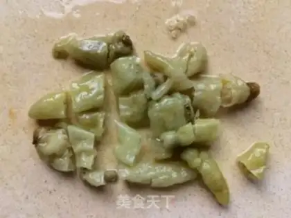 Make Pimpy lemon hand tore chicken step 9