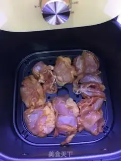 Make Air-cooked chicken leg step 4