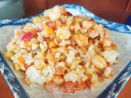 Make Shrimp rice step 10
