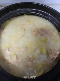 Make Abalone thin porridge step 8