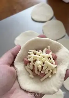 Make Ham cheese step 5