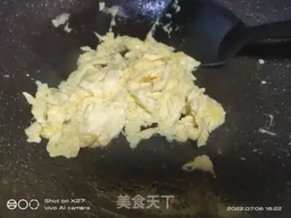 Make Smelt egg shrimp soup step 3