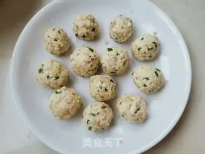 Make Tofuball soup step 2