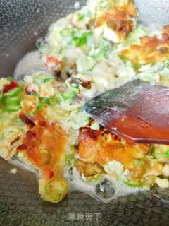 Make Autumn fried eggs step 6
