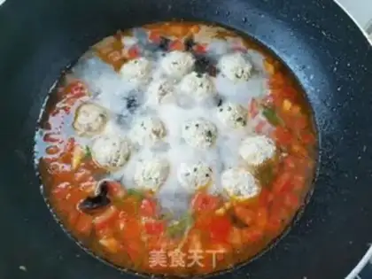 Make Tofuball soup step 4