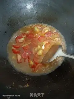 Make Tomato fried eggs step 6