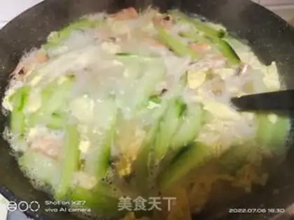 Make Smelt egg shrimp soup step 8