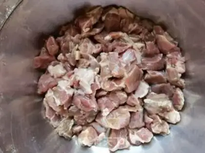 Make Carrot potatoes, lamb stew step 0