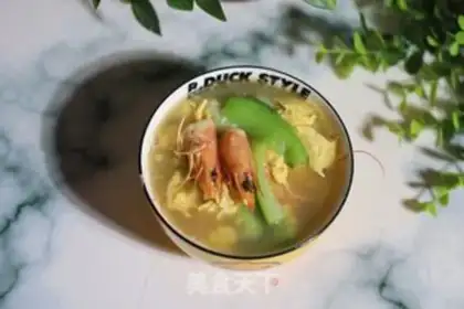 Make Smelt egg shrimp soup step 9